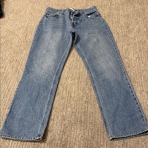 H&M Blue Straight Leg Jeans